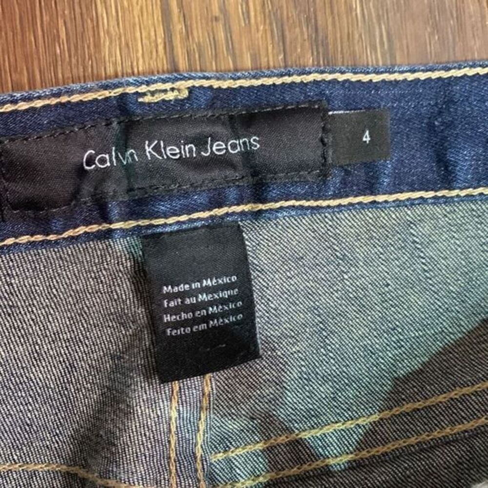 Y2k Calvin Klein flare jeans stretch‎ mid-rise jeans. Stretch 2000 - Picture 3 of 7